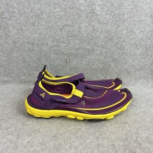 Humtto Water Hiking Shoes Mens Size 7.5 EU 40 Purple Yellow Trail 2327-5